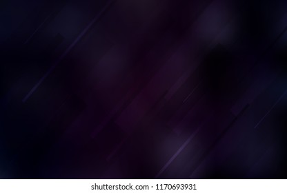 Dark Purple vector background with straight lines. Shining colored illustration with sharp stripes. Pattern for ads, posters, banners.