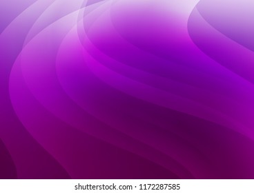 Dark Purple vector background with straight lines. Decorative shining illustration with lines on abstract template. The pattern can be used for busines ad, booklets, leaflets