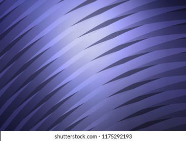 Dark Purple vector background with straight lines. Lines on blurred abstract background with gradient. The pattern can be used as ads, poster, banner for commercial.