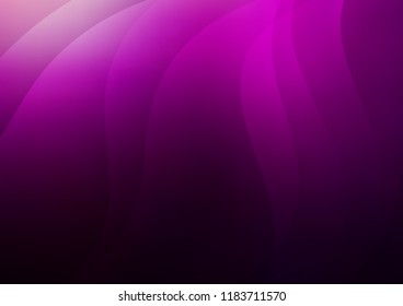 Dark Purple vector background with straight lines. Modern geometrical abstract illustration with staves. The template can be used as a background.