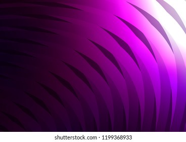 Dark Purple vector background with straight lines. Decorative shining illustration with lines on abstract template. The pattern can be used for busines ad, booklets, leaflets