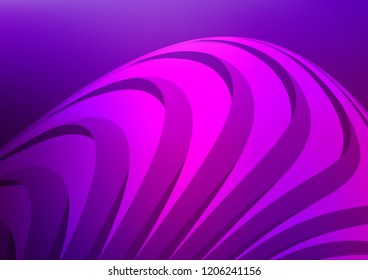 Dark Purple vector background with straight lines. Glitter abstract illustration with colored sticks. The pattern can be used as ads, poster, banner for commercial.