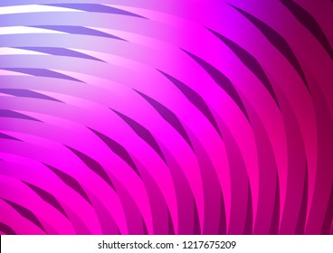 Dark Purple vector background with straight lines. Shining colored illustration with narrow lines. The template can be used as a background.
