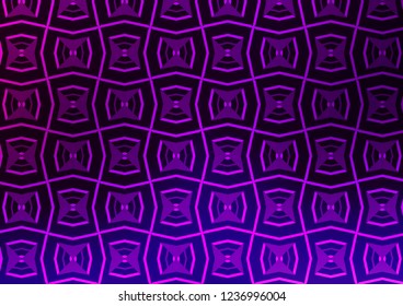 Dark Purple vector background with straight lines. Blurred decorative design in simple style with lines. Pattern for business booklets, leaflets.