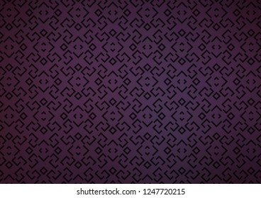 Dark Purple vector background with straight lines. Shining colored illustration with narrow lines. Pattern for ads, posters, banners.