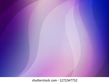 Dark Purple vector background with straight lines. Modern geometrical abstract illustration with staves. The template can be used as a background.