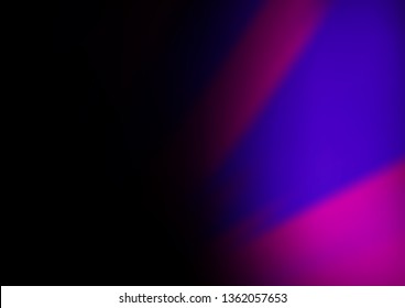 Dark Purple vector background with straight lines. Lines on blurred abstract background with gradient. Best design for your ad, poster, banner.
