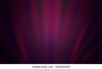Dark Purple vector background with straight lines. Blurred decorative design in simple style with lines. Smart design for your business advert.