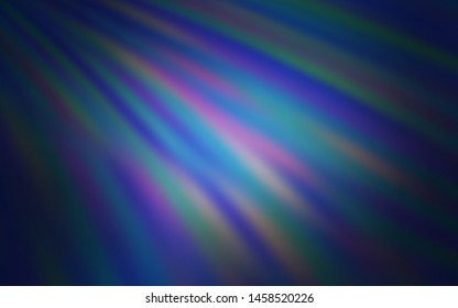 Dark Purple vector background with straight lines. Colorful shining illustration with lines on abstract template. Template for your beautiful backgrounds.