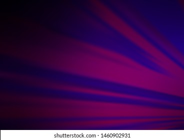 Dark Purple vector background with straight lines. Blurred decorative design in simple style with lines. Pattern for websites, landing pages.