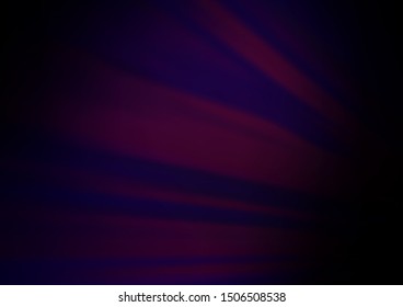 Dark Purple vector background with straight lines. Glitter abstract illustration with colored sticks. Best design for your ad, poster, banner.