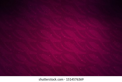 Dark Purple vector background with straight lines. Blurred decorative design in simple style with lines. Pattern for your busines websites.