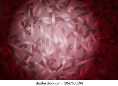 Dark Purple vector background with straight lines. Colorful shining illustration with lines on abstract template. Template for your beautiful backgrounds.