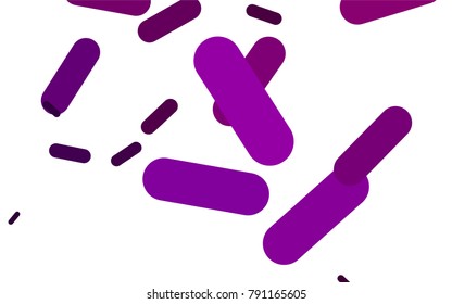 Dark Purple vector background with straight lines. Decorative shining illustration with lines on abstract template. The template can be used as a background.