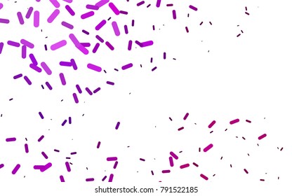 Dark Purple vector background with straight lines. Blurred decorative design in simple style with lines. The pattern can be used for websites.