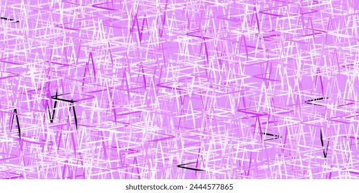Dark Purple vector background with stright stripes. Lines on blurred abstract background with gradient. Pattern for your busines websites.