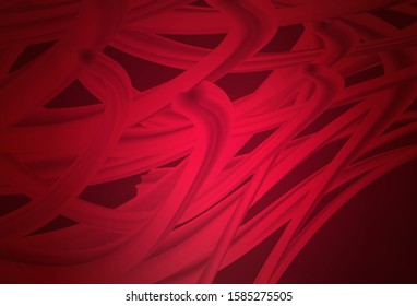Dark Purple vector background with wry lines. Colorful abstract illustration with gradient lines. Abstract style for your business design.