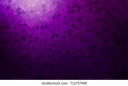 Dark Purple vector bandy background. An elegant bright illustration with gradient. The polygonal design can be used for your web site.