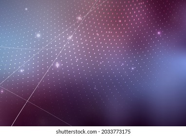 Dark Purple vector Beautiful colored illustration with blurred circles in nature style. Beautiful colored illustration with blurred circles in nature style. Elegant design for wallpapers.