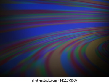 Dark Purple vector blur pattern. A completely new color illustration in a bokeh style. The template can be used for your brand book.