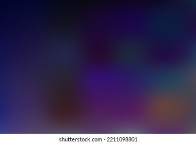 Dark Purple vector blur pattern. A vague abstract illustration with gradient. Template for any brand book.