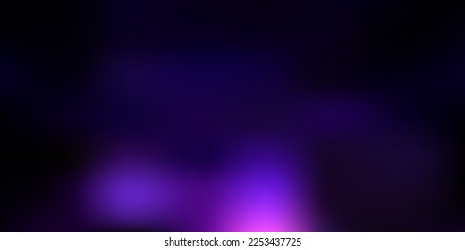 Dark purple vector blur template. Shining colorful blur illustration in abstract style. Sample for your designs.