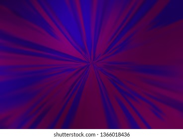 Dark Purple vector blurred background. Colorful illustration in abstract style with gradient. The background for your creative designs.