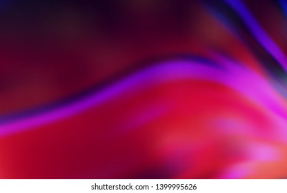 Dark Purple vector blurred background. New colored illustration in blur style with gradient. New way of your design.