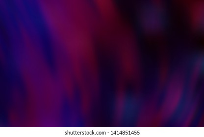 Dark Purple vector blurred background. Colorful abstract illustration with gradient. Background for designs.