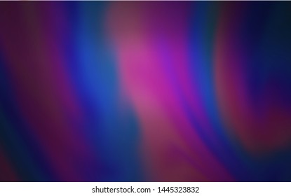 Dark Purple vector blurred background. A completely new colored illustration in blur style. Background for designs.