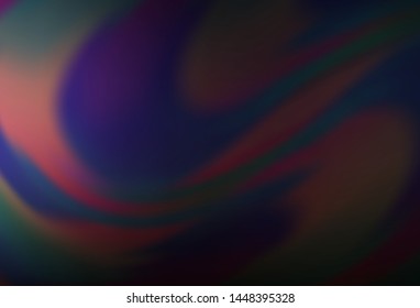 Dark Purple vector blurred background. Colorful illustration in abstract style with gradient. New style for your business design.