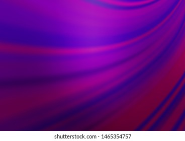 Dark Purple vector blurred background. A vague abstract illustration with gradient. The template for backgrounds of cell phones.