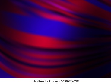 Dark Purple vector blurred background. Colorful abstract illustration with gradient. The best blurred design for your business.