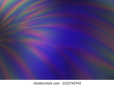 Dark Purple vector blurred background. Glitter abstract illustration with an elegant design. A completely new design for your business.