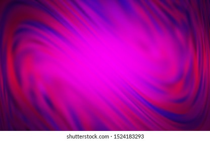 Dark Purple vector blurred background. Creative illustration in halftone style with gradient. Background for designs.