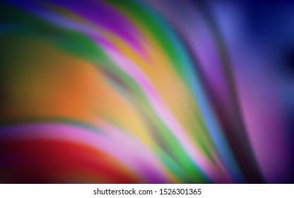 Dark Purple vector blurred background. Creative illustration in halftone style with gradient. New style design for your brand book.