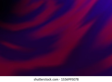 Dark Purple vector blurred background. Glitter abstract illustration with gradient design. New style design for your brand book.