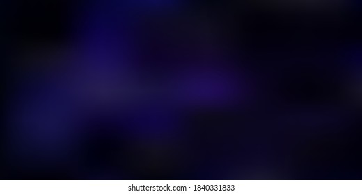 Dark purple vector blurred background. Abstract colorful illustration in blur style with gradient. Your design for applications.