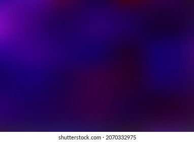 Dark Purple vector blurred background. Colorful illustration in abstract style with gradient. Brand new style for your business design.