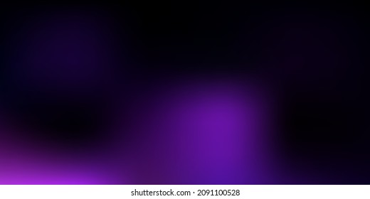 Dark Purple vector blurred background. Abstract colorful illustration in blur style with gradient. Sample for your designs.