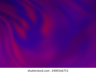 Dark Purple vector blurred background. Colorful illustration in abstract style with gradient. The background for your creative designs.