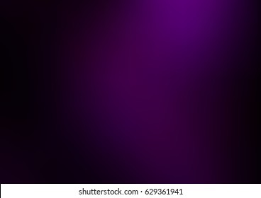 Dark Purple vector blurred background with glow. Art design pattern. Glitter abstract illustration with elegant bright gradient design.