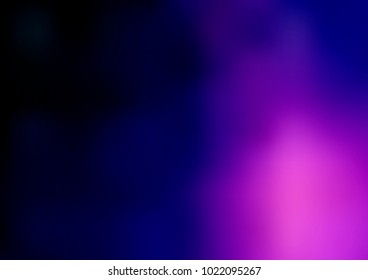 Dunkelvioletter Vektor unscharfes helles Muster. Farbige abstrakte Illustration mit Farbverlauf. Das strukturierte Muster kann für den Hintergrund verwendet werden.