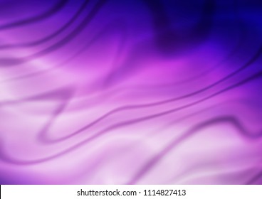 Dark Purple vector blurred bright template. A completely new color illustration in a vague style. Brand new style for your business design.