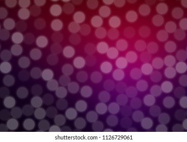 Dark Purple vector blurred bright template. Colorful illustration in blurry style with gradient. Brand new design for your business.