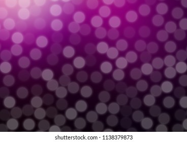 Dark Purple vector blurred bright template. Colorful illustration in abstract style with gradient. A completely new template for your design.