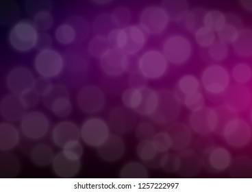 Dark Purple vector blurred bright template. Colorful abstract illustration with gradient. Brand new style for your business design.