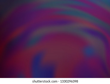 Dark Purple vector blurred bright background. Creative illustration in halftone style with gradient. The background for your creative designs.