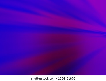 Dark Purple vector blurred bright template. A completely new color illustration in a bokeh style. Brand new design for your business.