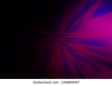 Dark Purple vector blurred bright background. Colorful abstract illustration with gradient. The background for your creative designs.
